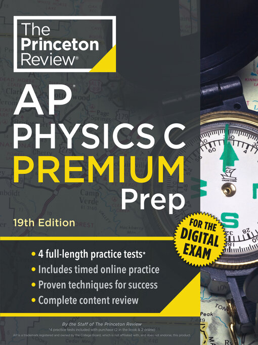Title details for Princeton Review AP Physics C Premium Prep, 1 by The Princeton Review - Wait list